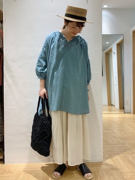 satomiさん（レディース・152cm）の春コーディネート