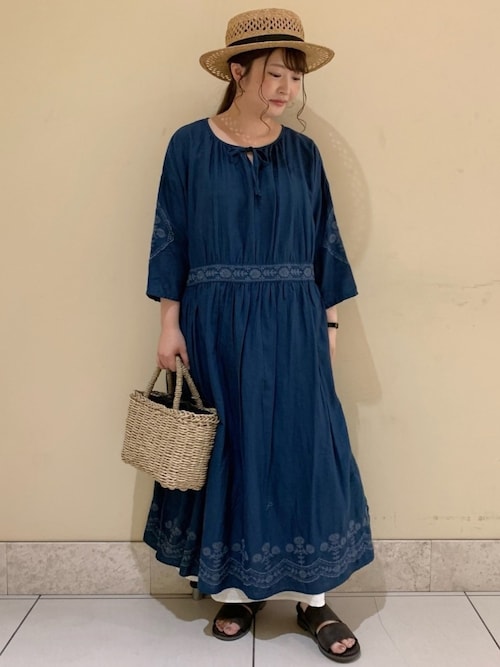 Samansa Mos2 Home S シャポー船橋satomiさんのワンピースを使ったコーディネート Zozotown