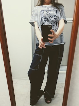 「JUNKO SHIMADA（ジュンコシマダ）のアイテム」を使った、ribenjicyanさん（レディース・157cm）の夏コーディネート