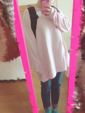「rasox（ラソックス）のアイテム（ソックス/靴下）」を使った、mさん（レディース・153cm）の春コーディネート