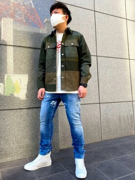 Diesel福岡 のメンズ人気ファッションコーディネート Wear