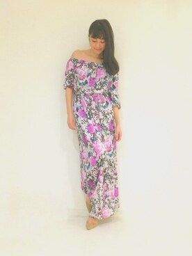 「DRWCYS（ドロシーズ）のアイテム（パンプス）」を使った、はらだゆかさん（レディース・160cm）の冬コーディネート