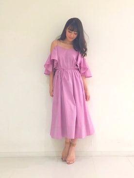 「DRWCYS（ドロシーズ）のアイテム」を使った、はらだゆかさん（レディース・160cm）の冬コーディネート