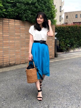 はらだゆかさん（レディース・160cm）の夏コーディネート