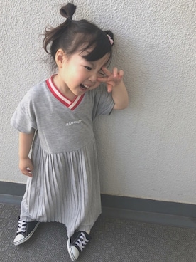 「RADCHAP（ラッドチャップ）のアイテム」を使った、MAAさん（レディース・157cm）の夏コーディネート