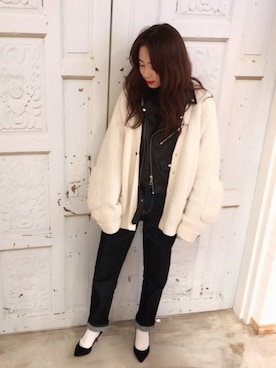 ともちんさん（レディース・156cm）の冬コーディネート