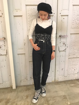 ともちんさん（レディース・156cm）の春コーディネート