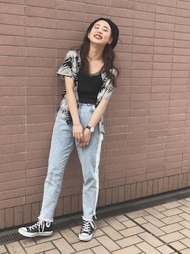 ともちんさん（レディース・156cm）の夏コーディネート