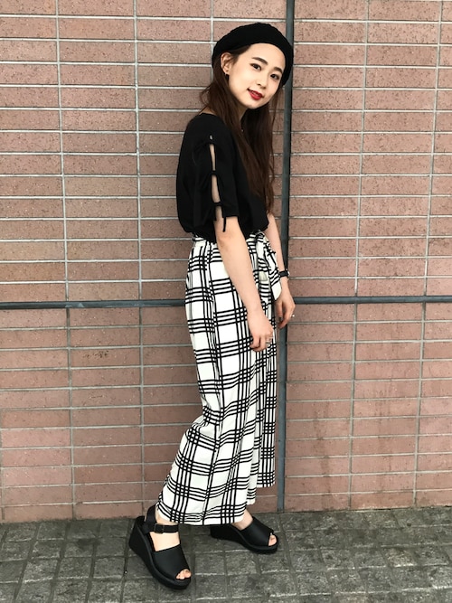 ともちん Wegoのtシャツ カットソーを使ったコーディネート Wear