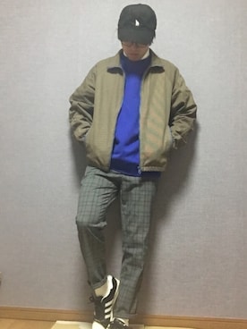 「綺麗めコーデ」｜「アイテム（スウェット）」を使った、こた@さん（メンズ・168cm）の冬コーディネート