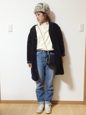 ayumiさん(レディース・154cm)の冬コーディネート