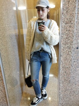 ayumiさん（レディース・154cm）の冬コーディネート