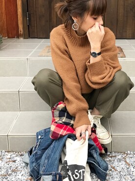 ayumiさん(レディース・154cm)の秋コーディネート