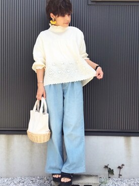 ayumiさん（レディース・154cm）の春コーディネート