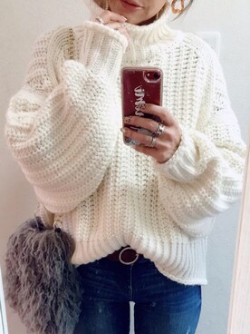 ayumiさん（レディース・154cm）の冬コーディネート