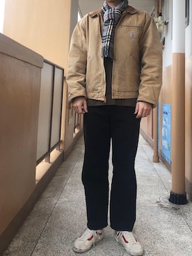 「87mm（87mm）のアイテム」を使った、Kimseunghoonさん（メンズ・175cm）の冬コーディネート