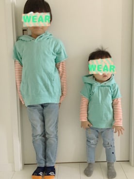 R3さん（キッズ・110cm）の秋コーディネート