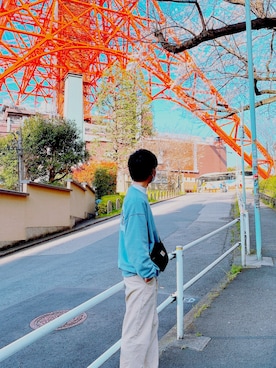 towaさん(メンズ・175cm)の春コーディネート