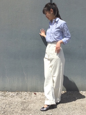 「URVIN（アービン）のアイテム」を使った、mayusonさん（レディース・162cm）の春コーディネート