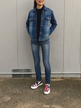 「JAPAN BLUE JEANS」｜mayusonさん（レディース・162cm）の秋コーディネート