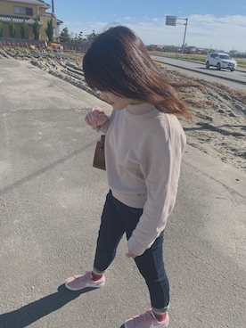 「topic luxe（トピックラックス）のアイテム」を使った、naoさん（レディース・154cm）の秋コーディネート