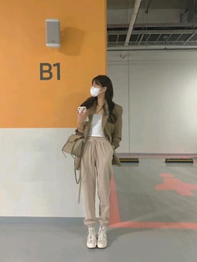 「ZALORA（-）のアイテム」を使った、bubbletae24さん（レディース・170cm）の夏コーディネート