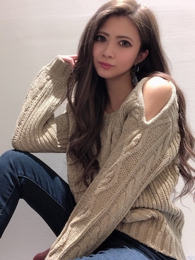 「リップサービス」｜mikikoさん（レディース・148cm）の冬コーディネート