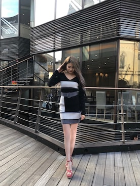 「リップサービス」｜mikikoさん（レディース・148cm）の春コーディネート