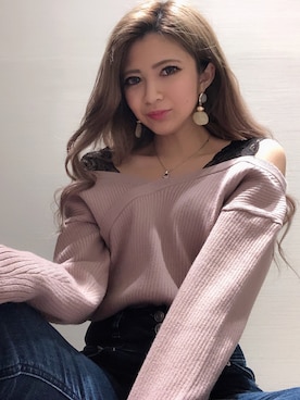 「リップサービス」｜mikikoさん（レディース・148cm）の春コーディネート