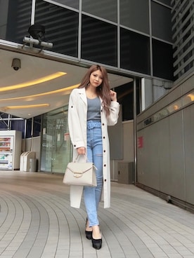 「リップサービス」｜mikikoさん（レディース・148cm）の春コーディネート