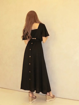 「リップサービス」｜mikikoさん（レディース・148cm）の春コーディネート