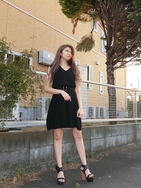 「リップサービス」｜mikikoさん（レディース・148cm）の春コーディネート
