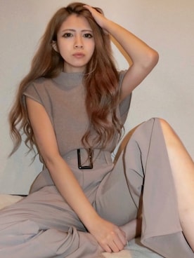 「リップサービス」｜mikikoさん（レディース・148cm）の春コーディネート