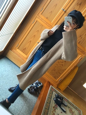 moonさん（レディース・157cm）の冬コーディネート