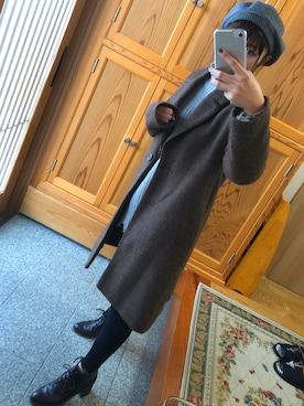 moonさん（レディース・157cm）の冬コーディネート