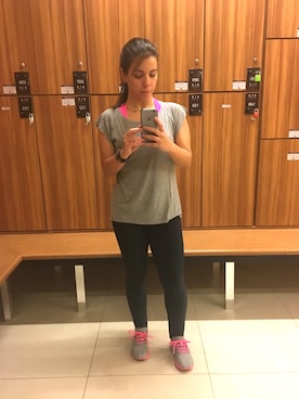 「fitness」｜Camilla Garciaさん（レディース・156cm）の冬コーディネート