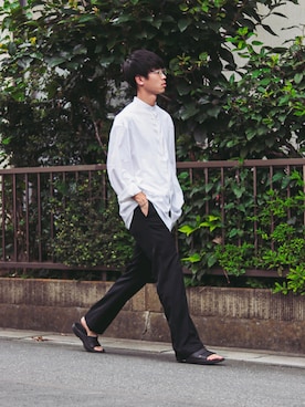 「Carhartt WIP（カーハートダブリューアイピー）のアイテム」を使った、Suzuさん（メンズ・182cm）の夏コーディネート