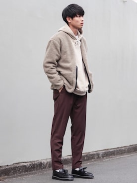 Suzuさん（メンズ・182cm）の秋コーディネート