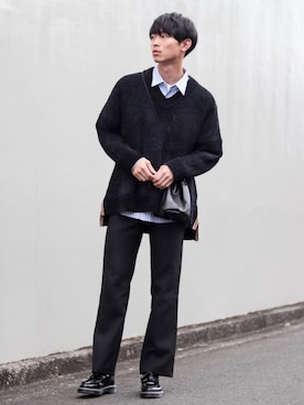 Suzuさん（メンズ・182cm）の秋コーディネート