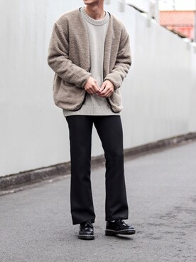 Suzuさん（メンズ・182cm）の秋コーディネート