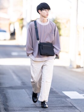 Suzuさん（メンズ・182cm）の冬コーディネート