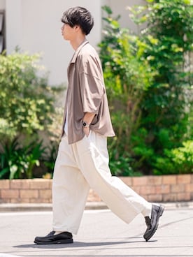 Suzuさん（メンズ・182cm）の夏コーディネート