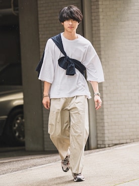 Suzuさん(メンズ・182cm)の夏コーディネート