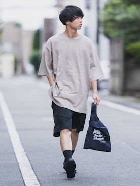 Suzuさん（メンズ・182cm）の夏コーディネート