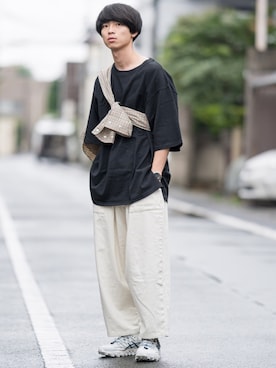 Suzuさん(メンズ・182cm)の夏コーディネート