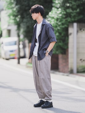 Suzuさん（メンズ・182cm）の夏コーディネート