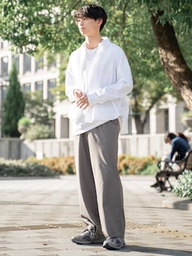 Suzuさん（メンズ・182cm）の秋コーディネート