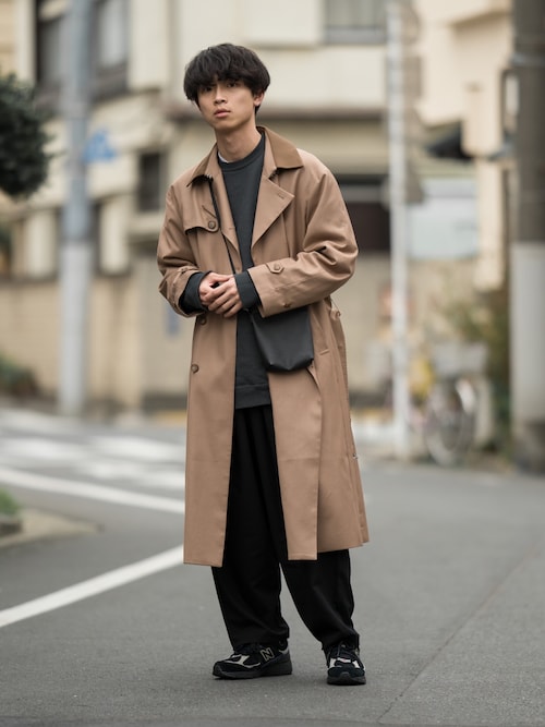 春夏秋冬の最新作商品 Casper John スプリングコート ステンカラーコート