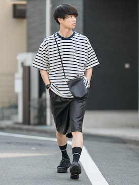 Suzuさん（メンズ・181cm）の春コーディネート