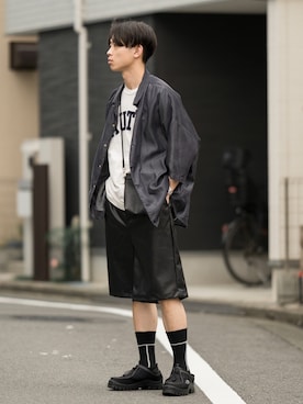 Suzuさん（メンズ・181cm）の夏コーディネート